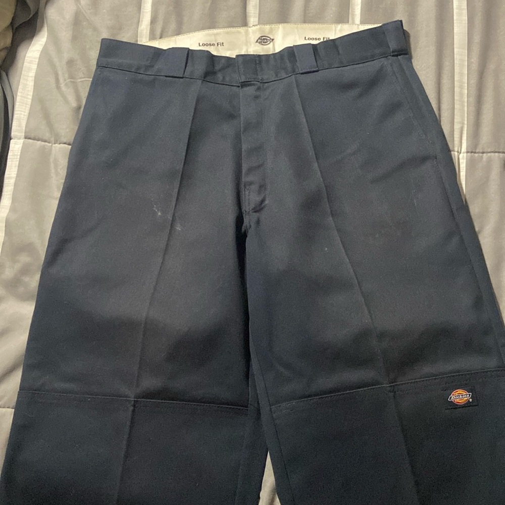 Dickies loose fit double knee navy 34x32